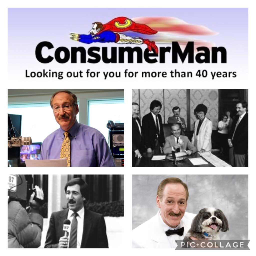 ConsumerMan Herb Weisbaum collage