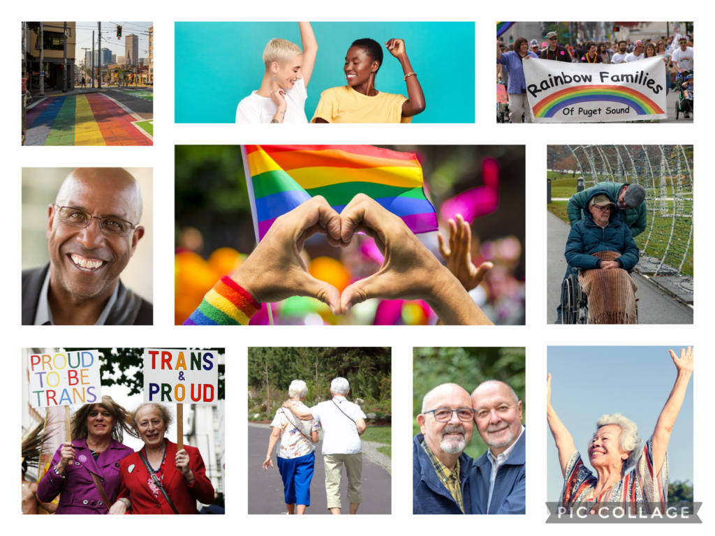 LGBTQ+ collage