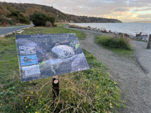 sign board harbor seals