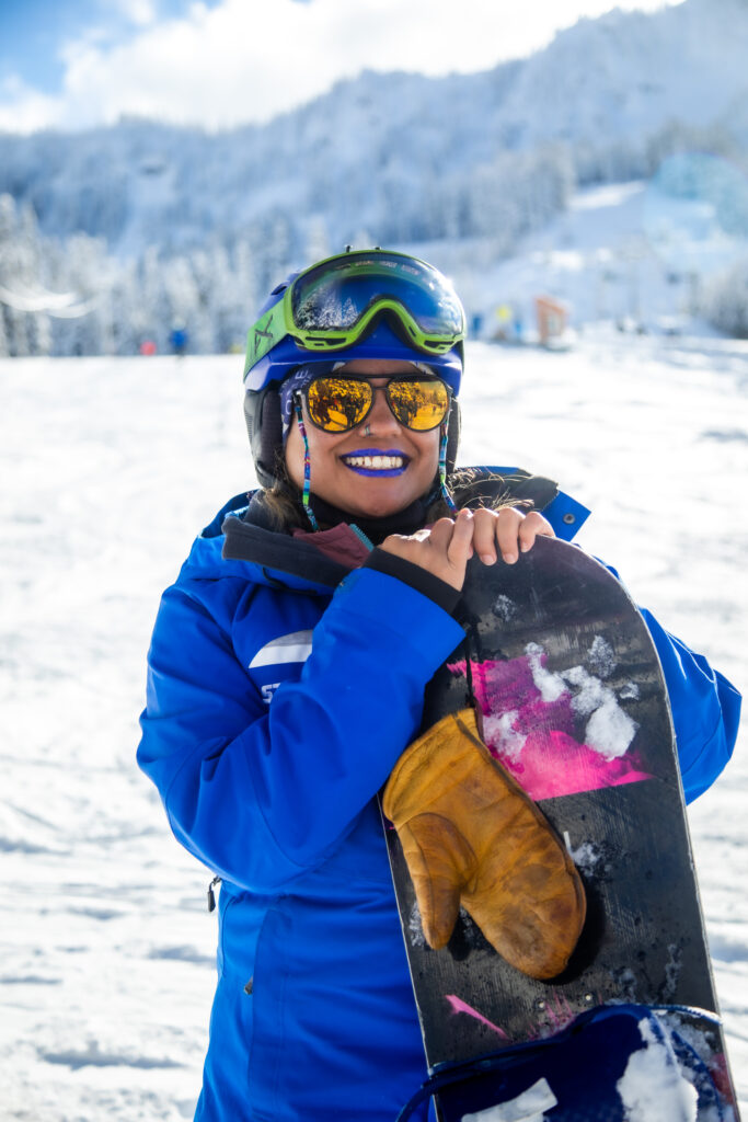Jacque at Stevens Pass